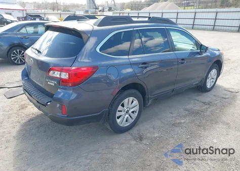 2017 Subaru Outback 2.5I Premium из США, поврежденный, VIN 4S4BSACC1H3353884
